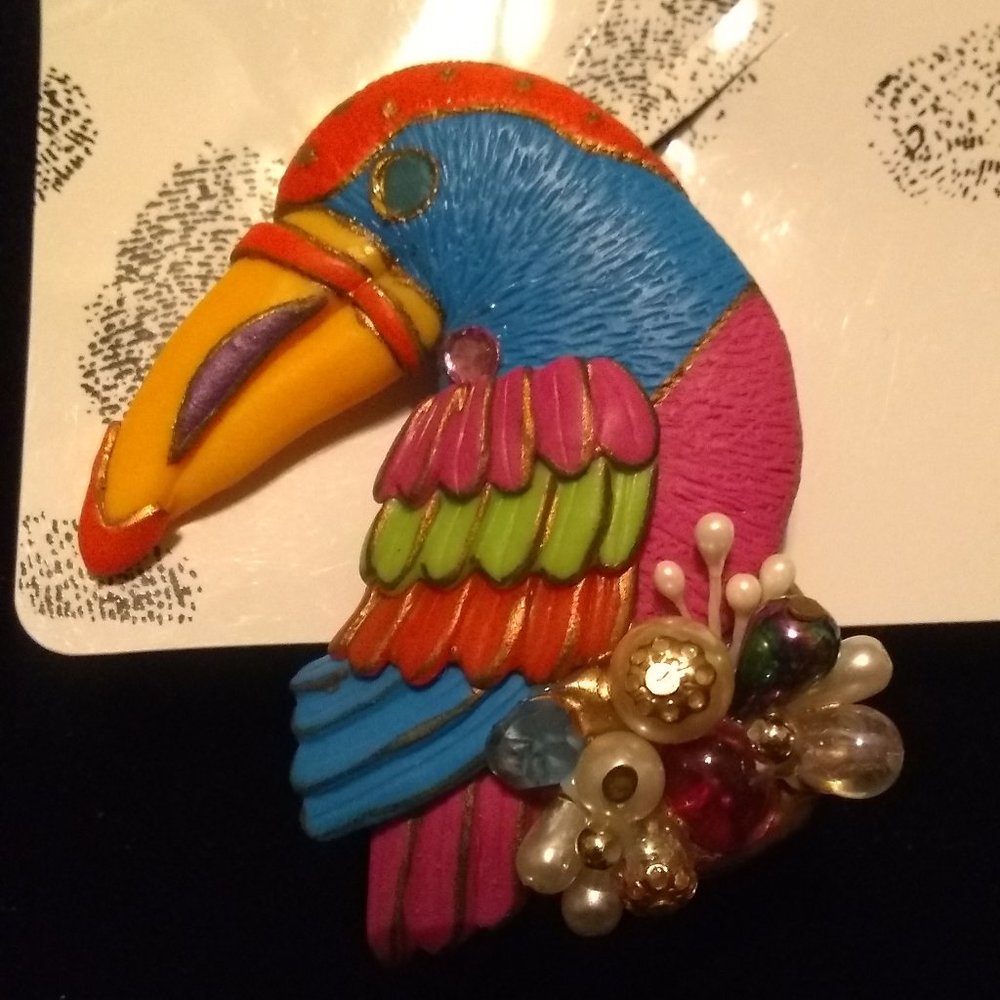 Parrot Hand Crafted Pendant